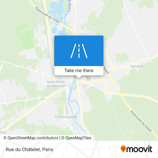 Rue du Châtelet map