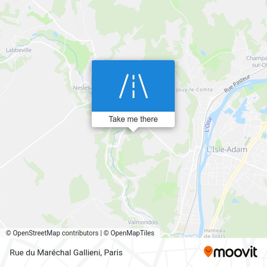 Rue du Maréchal Gallieni map