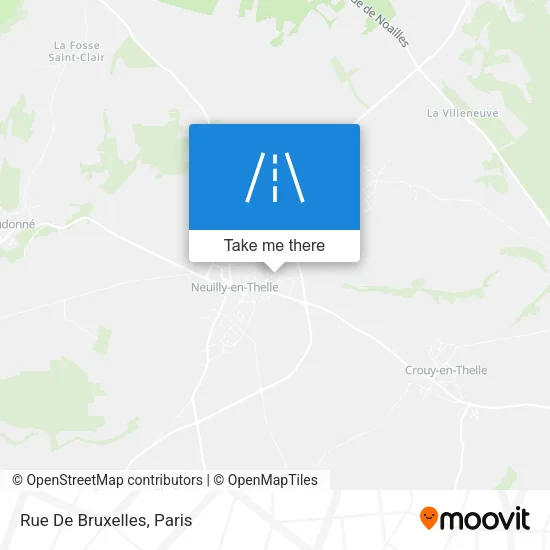 Rue De Bruxelles map