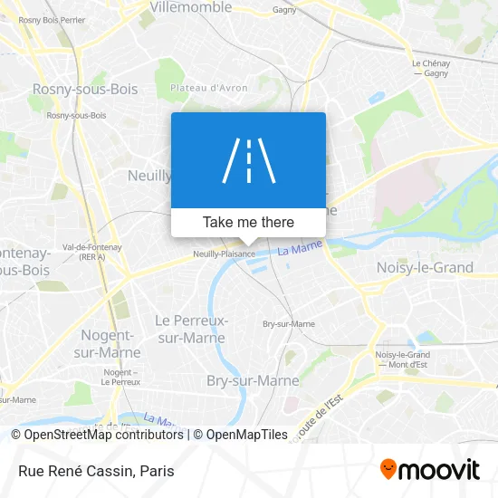Rue René Cassin map