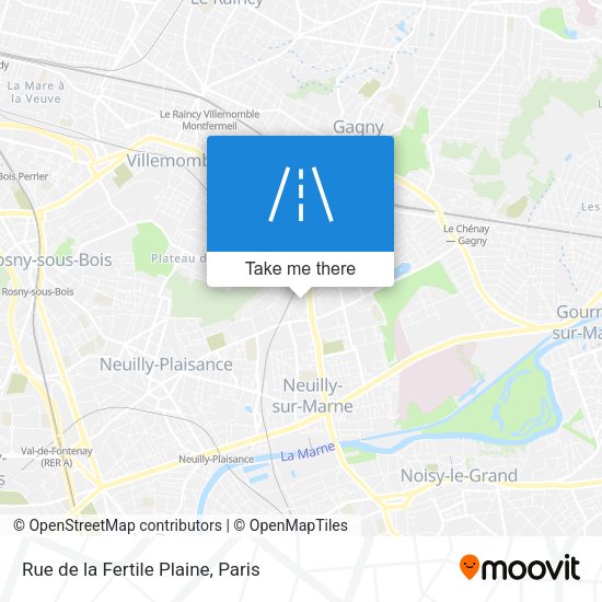 Rue de la Fertile Plaine map