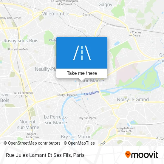 Rue Jules Lamant Et Ses Fils map