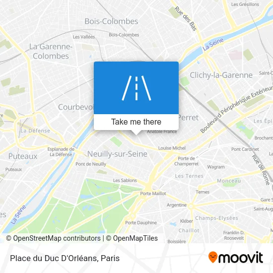 Place du Duc D'Orléans map
