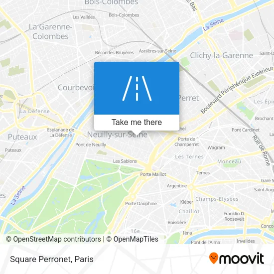 Square Perronet map
