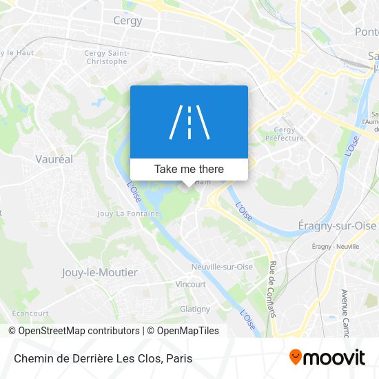 Chemin de Derrière Les Clos map