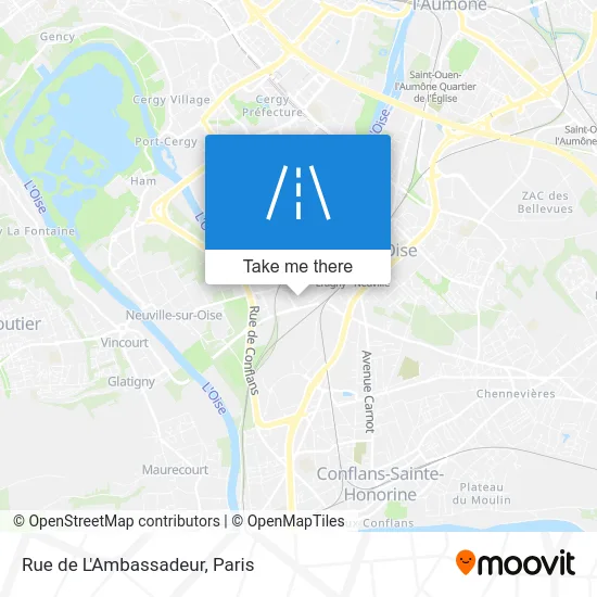 Rue de L'Ambassadeur map