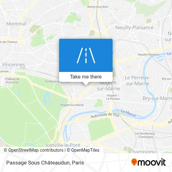 Passage Sous Châteaudun map