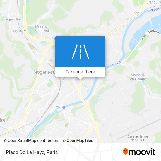 Place De La Haye map