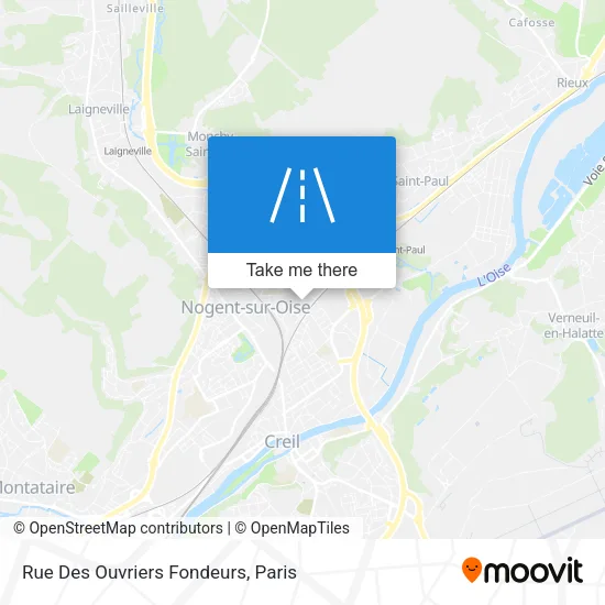 Rue Des Ouvriers Fondeurs map