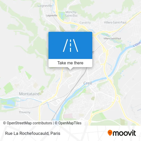 Rue La Rochefoucauld map