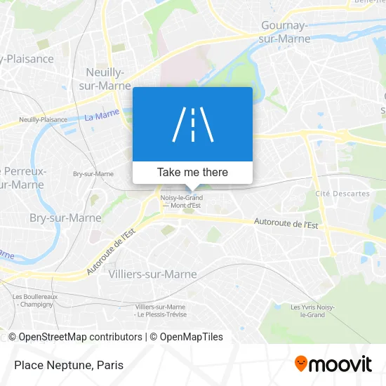 Place Neptune map