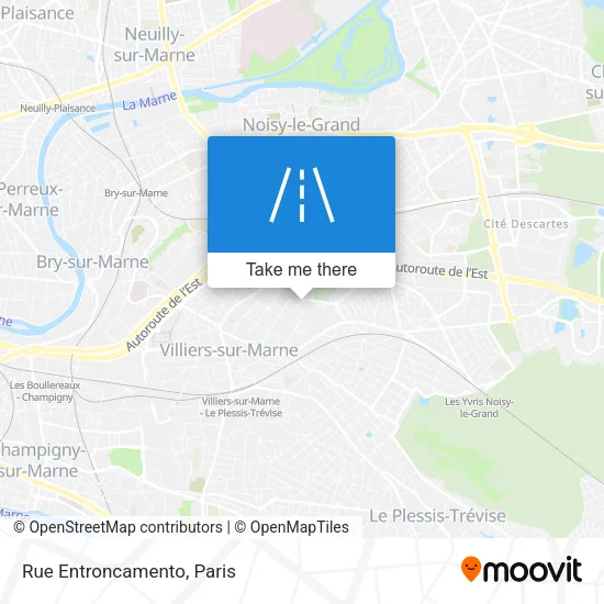 Rue Entroncamento map