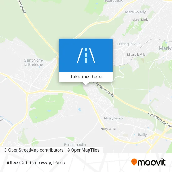 Allée Cab Calloway map
