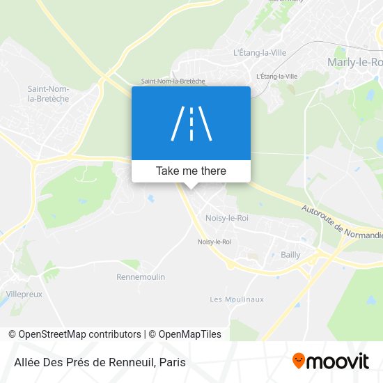 Allée Des Prés de Renneuil map