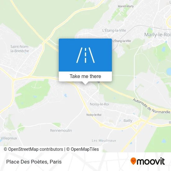 Place Des Poètes map