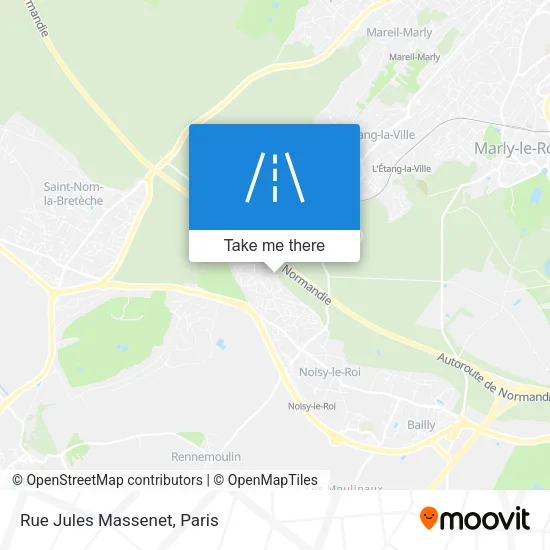 Rue Jules Massenet map