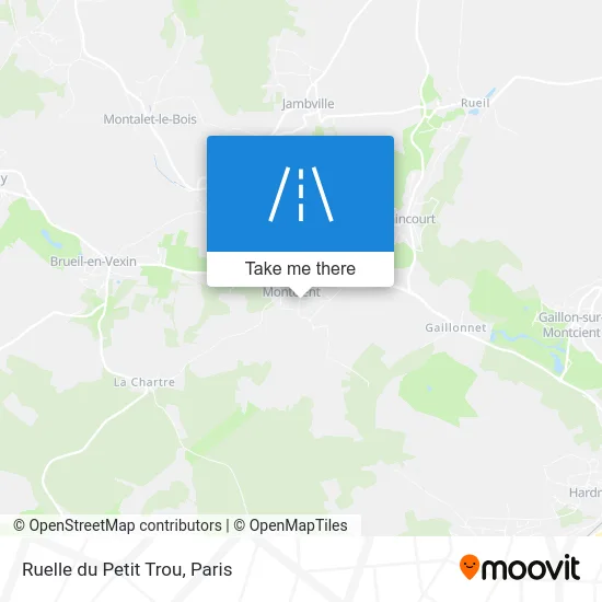 Ruelle du Petit Trou map