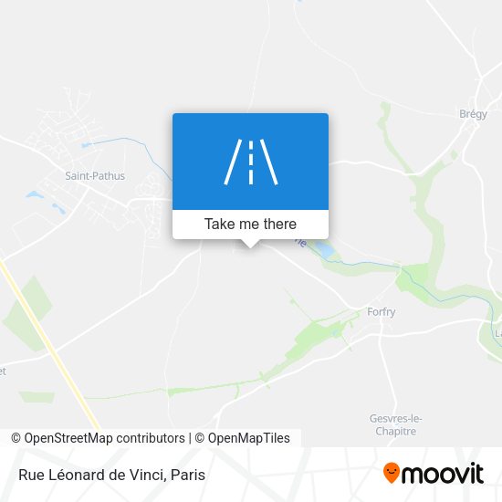 Rue Léonard de Vinci map