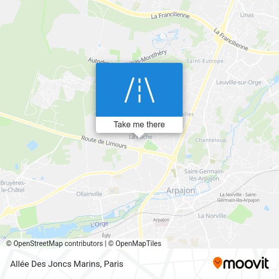 Allée Des Joncs Marins map