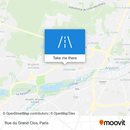 Rue du Grand Clos map