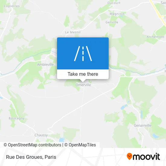Rue Des Groues map