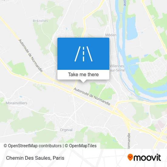 Chemin Des Saules map
