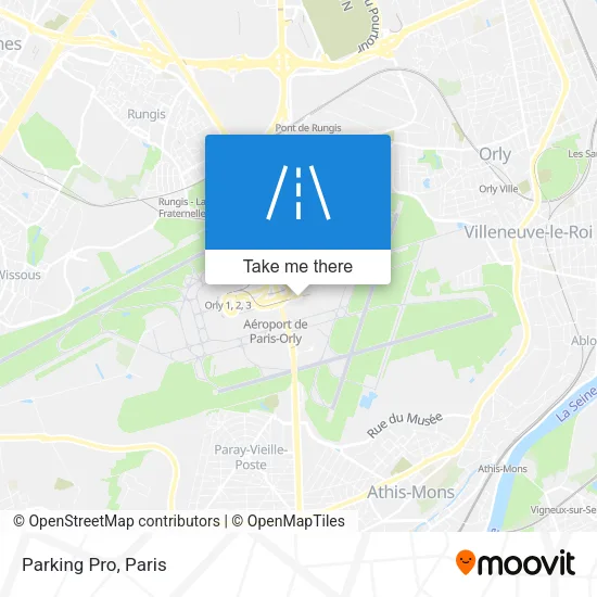 Parking Pro map