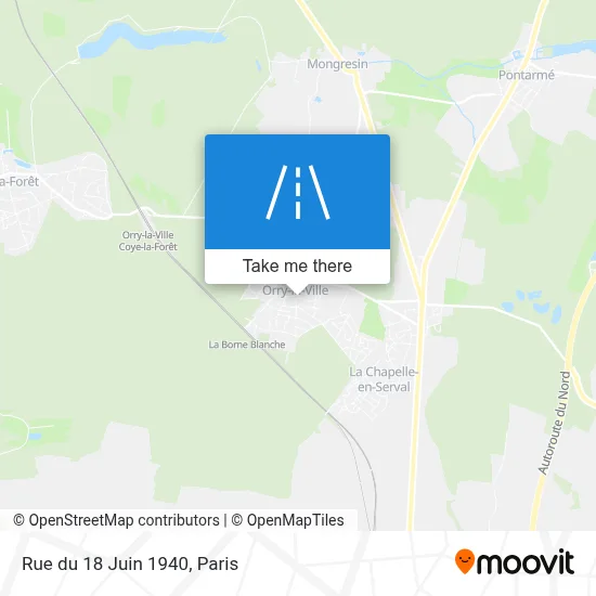 Rue du 18 Juin 1940 map