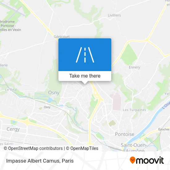 Impasse Albert Camus map