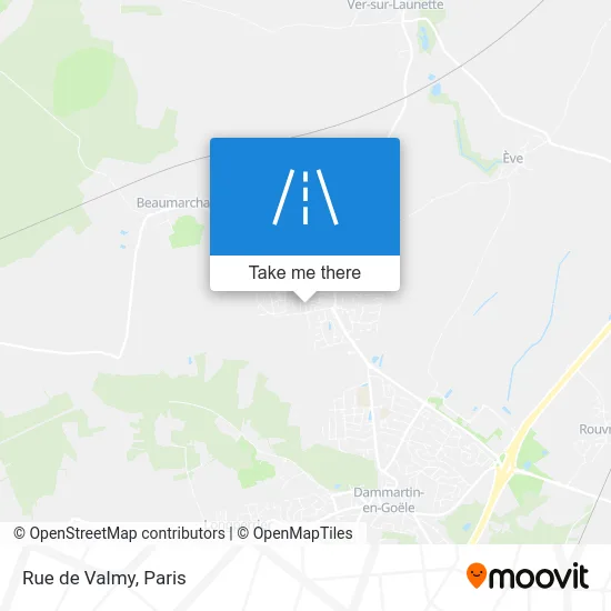 Rue de Valmy map