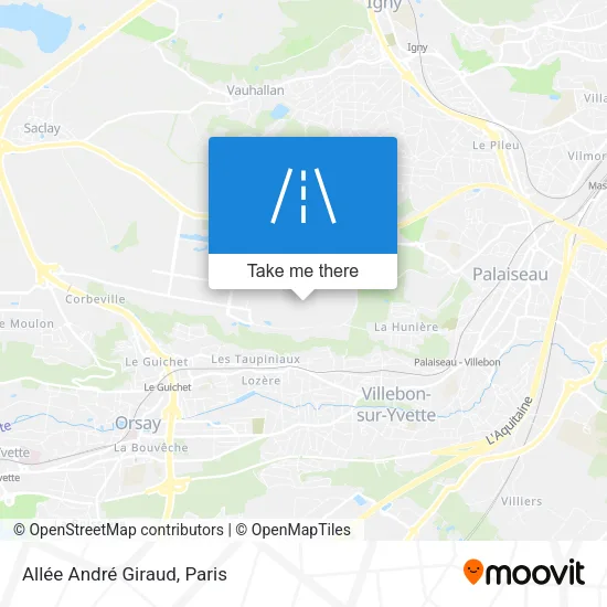 Allée André Giraud map
