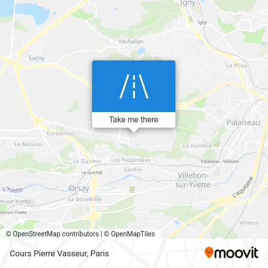 Cours Pierre Vasseur map