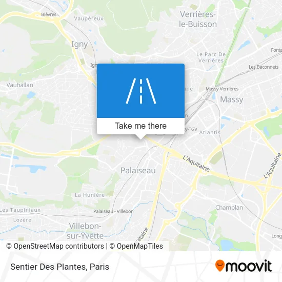 Sentier Des Plantes map
