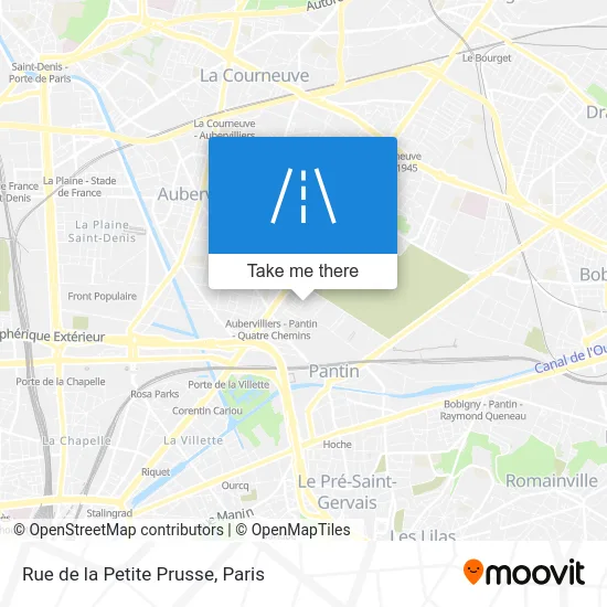 Rue de la Petite Prusse map