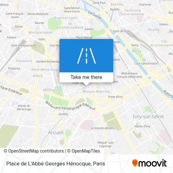 Place de L'Abbé Georges Hénocque map