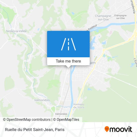 Ruelle du Petit Saint-Jean map