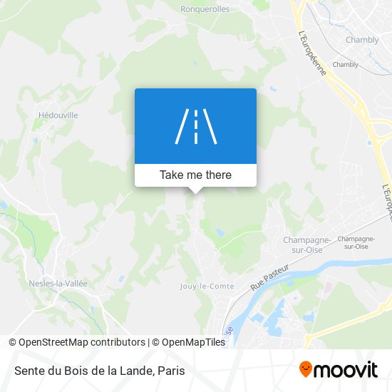 Sente Du Bois De La Lande map