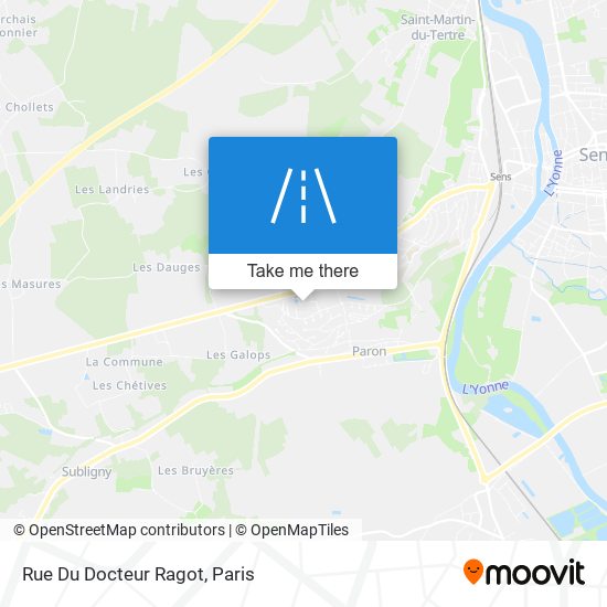 Rue Du Docteur Ragot map