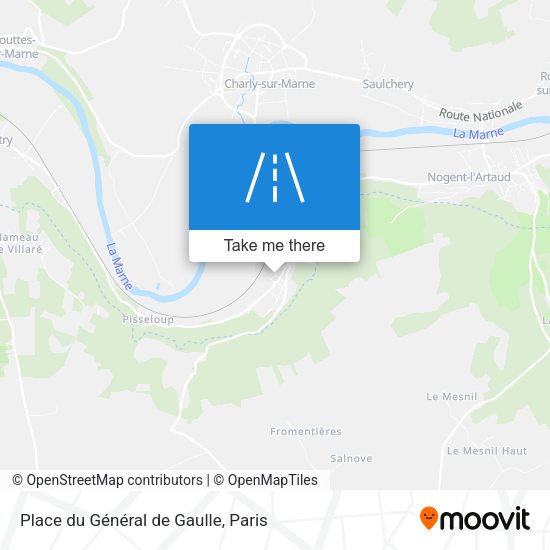 Place Du Général De Gaulle map