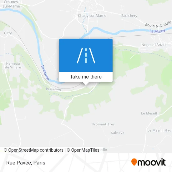 Rue Pavée map