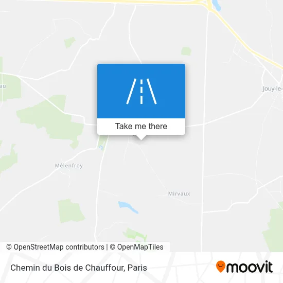 Chemin du Bois de Chauffour map