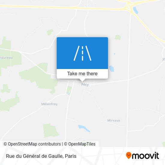 Rue du Général de Gaulle map