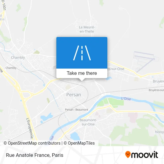 Rue Anatole France map