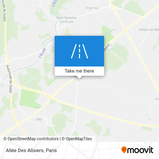 Allée Des Alisiers map
