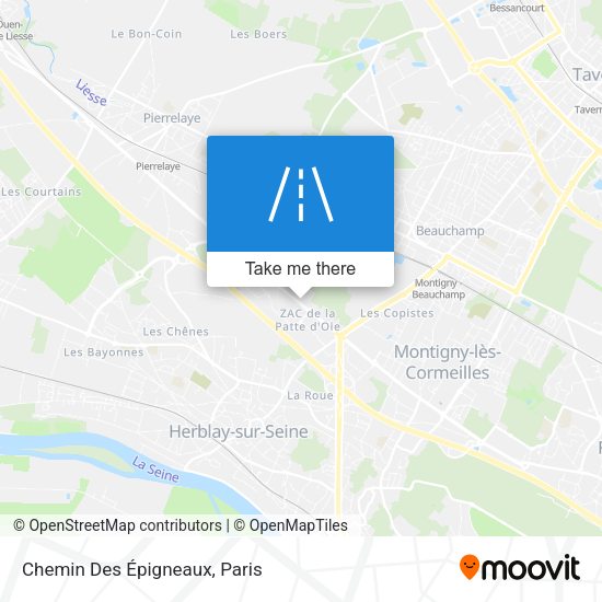 Chemin Des Épigneaux map