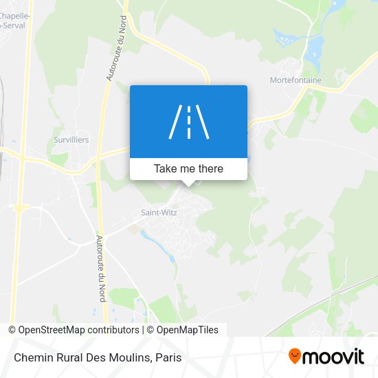 Chemin Rural Des Moulins map