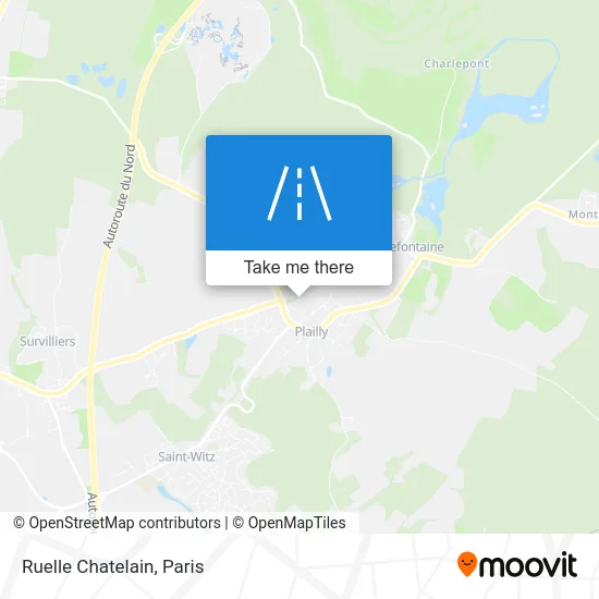 Mapa Ruelle Chatelain