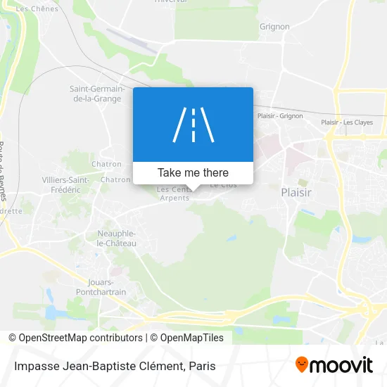 Impasse Jean-Baptiste Clément map