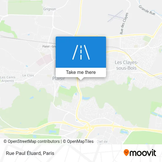 Rue Paul Éluard map
