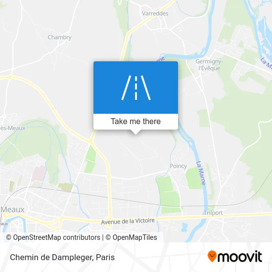 Chemin de Dampleger map